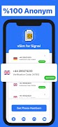 برنامهنما Virtual Number for Signal عکس از صفحه