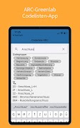 ARC Codelisten-App imagem de tela 7