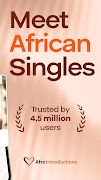 برنامه‌نما AfroIntroductions: Afro Dating عکس از صفحه