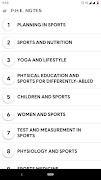 Physical Education Notes screenshot 1