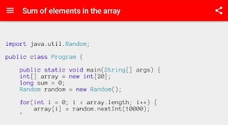 5 Schermata Java Samples Pro