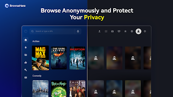 Browser TV Web - BrowseHere for Android TV screenshot 1