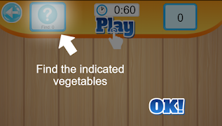 برنامه‌نما Find Vegetables عکس از صفحه