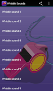 Whistle Sounds screenshot 1