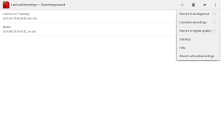 LectureRecordings screenshot 1