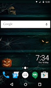 Halloween Shelves Wallpaper تصوير الشاشة 5