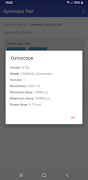 Gyroscope Test スクリーンショット 1