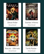 برنامه‌نما PSP PPSSPP Games عکس از صفحه