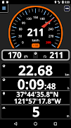 Easy Speedometer Basic captura de pantalla 2