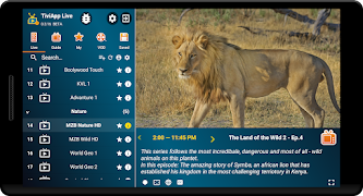 TiviApp Live TV Player captura de pantalla 5