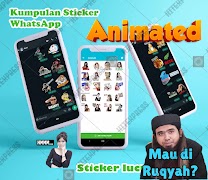 Kumpulan Stiker WA Lucu 截圖 2