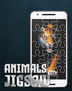 animal jigsaw puzzles for adul poster