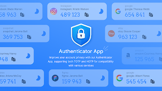 برنامه‌نما Authenticator App عکس از صفحه