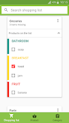 برنامه‌نما Simple Shopping List عکس از صفحه