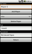 Badminton score captura de pantalla 1