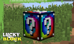 Max Lucky Block for MCPE. Minecraft Mods / Add-ons スクリーンショット 1