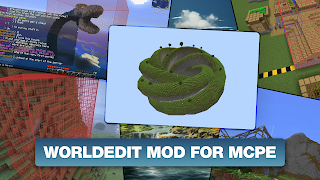 WorldEdit Mod for Minecraft PE ポスター