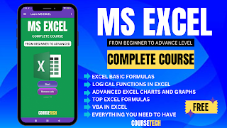 Learn MS EXCEL โปสเตอร์