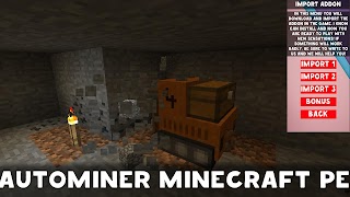 Autominer Mod for Minecraft PE اسکرین شاٹ 2