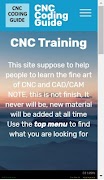 CNC Coding Guide Web syot layar 1