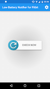 Low Battery Alert for Fitbit Cartaz