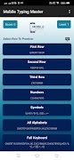 Mobile Typing Master captura de pantalla 6
