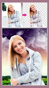 Auto Background Changer الملصق