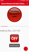 Convert Memory to RAM syot layar 2