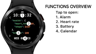 AZ261 Json Code Watch Face スクリーンショット 3