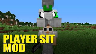 Sit Player Mod for Minecraft Ekran Görüntüsü 4