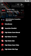 VEX Robotics Worlds captura de pantalla 2