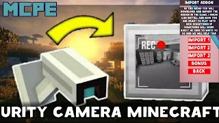 Security Cameras for Minecraft постер