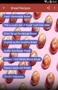 Bread Recipes اسکرین شاٹ 1