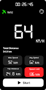 GPS Speedometer & HUD Tracker скриншот 3