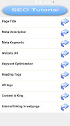 SEO Tutorial & Techniques screenshot 1