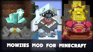 برنامه‌نما Mowzies Mod for Minecraft PE عکس از صفحه