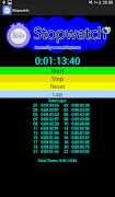 Stopwatch - Chronometer imagem de tela 4
