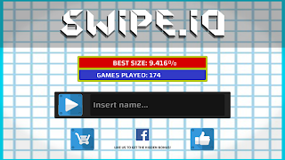 برنامه‌نما Swipe.io عکس از صفحه