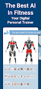 برنامه‌نما BodBot AI Workout Planner عکس از صفحه