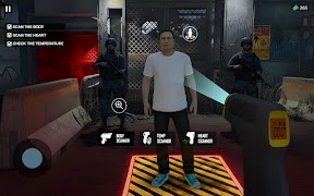 Border Scan Survival Zone Game الملصق