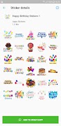 Happy Birthday Stickers Screenshot 5