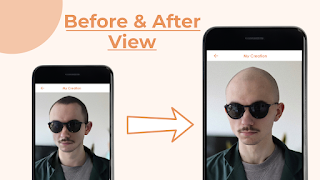 Make Me Bald filter photo Edit تصوير الشاشة 2
