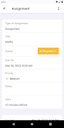 برنامه‌نما Student Study planner عکس از صفحه