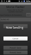 Morse Flasher screenshot 1