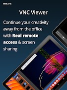 برنامه‌نما RealVNC Viewer: Remote Desktop عکس از صفحه