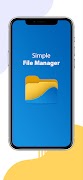 Simple File Manager plakat