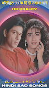 Bollywood 90's Hindi Sad Songs اسکرین شاٹ 5