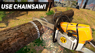 برنامه‌نما Lumberjack Simulator 3D عکس از صفحه