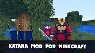 Katana Mod for Minecraft PE syot layar 2