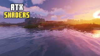 برنامهنما RTX Shaders Minecraft Mod عکس از صفحه